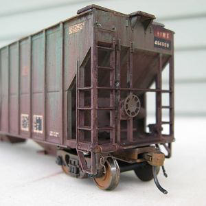 Weathered RFMX / CR / PC Covered Hopper