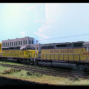 A trio of UP`s SD40-2