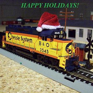 Happy Holidays from the Ohio & Southeastern Lines