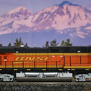 1st completed project in a long time: BNSF 7695