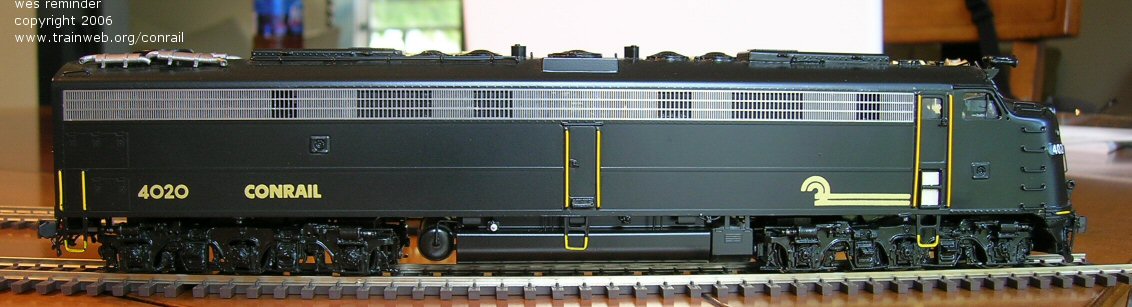 Conrail 4020 E8A Overland Models