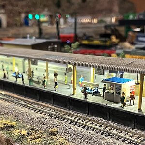 Station on the Granite Gorge and Northern in n scale